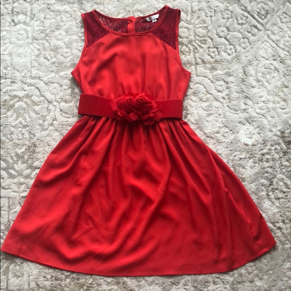 Spring Dress with Belt!!